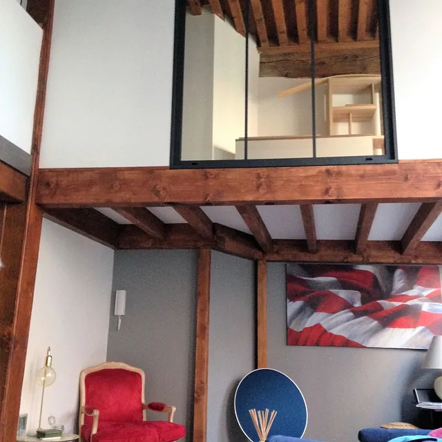 mezzanine en bois