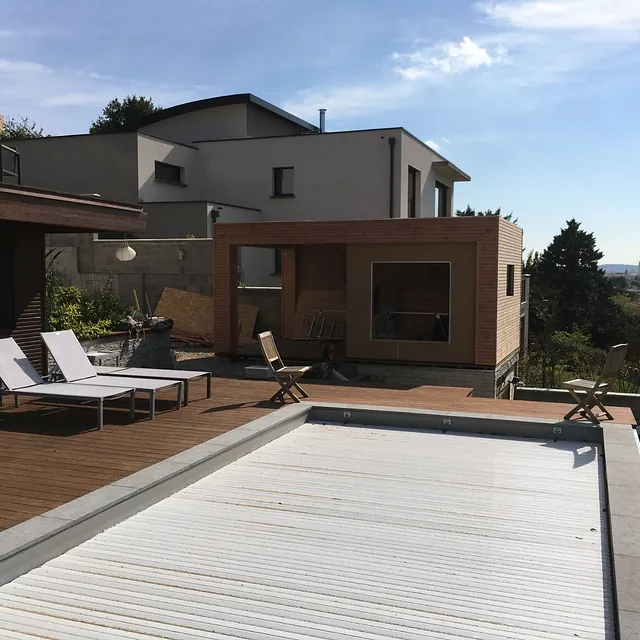 piscine recouverte